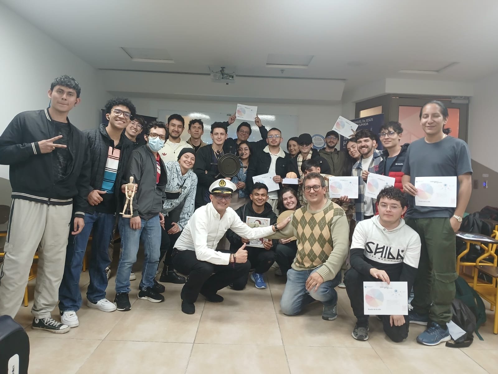 Graduación de participantes